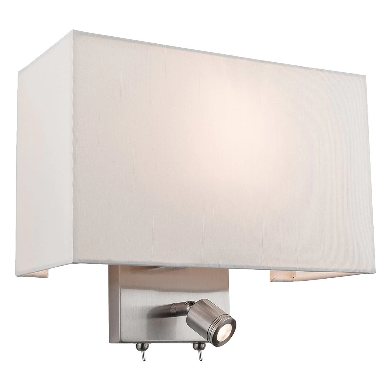 Firstlight Fargo Modern Style LED Wall Light 1W Brushed Steel 3 Firstlight Fargo Modern Style LED Wall Light 1W Brushed Steel