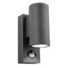 Firstlight Shelby Modern Style LED Up And Down Up And Down Light 6W PIR Sensor Cool White Graphite -Home Lighting Store 5940GP 00626.1578928268 73926.1698831897