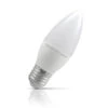 Crompton Candle LED Light Bulb Dimmable E27 5W (40W Eqv) Cool White Opal -Home Lighting Store 6341SL 75807.1615295233