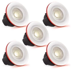 Phoebe LED SPECTRUM Downlight 10W Tuneable White + RGB Wifi 5-Pack