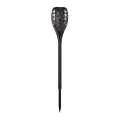 Smart Solar LED Cool Flame Compact Torch Stake Light 4-Pack Warm White Black -Home Lighting Store 6829 1012623 1012624 Compact Flaming Torch cut out 46912.1653987415