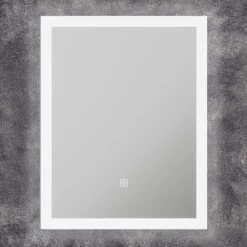 NxtGen Alaska LED 390x500mm Illuminated Bathroom Mirror With Shaver Socket And Demist