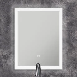 NxtGen Colorado LED 390x500mm Illuminated Bathroom Mirror With Touch Sensitive On/Off Switch