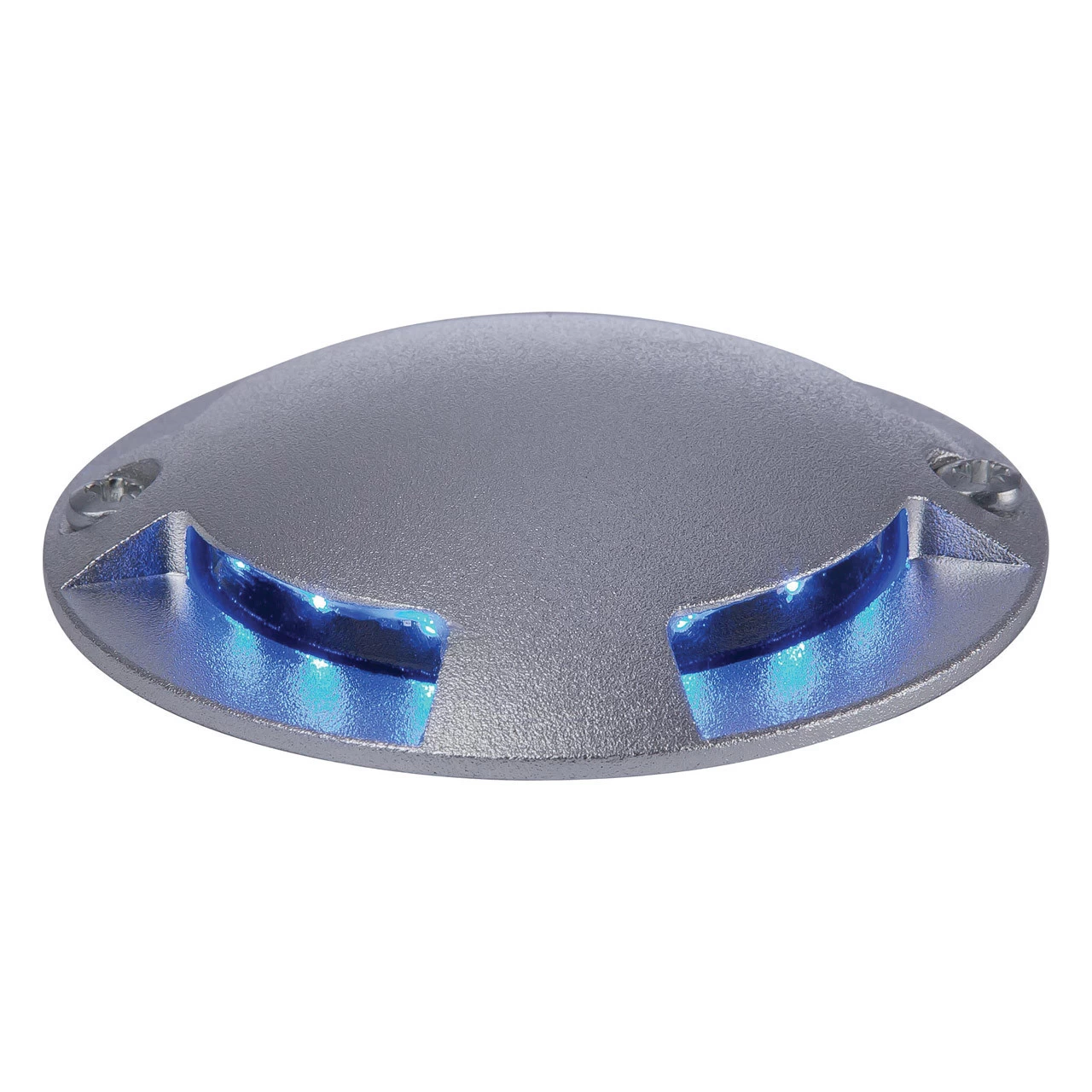 Firstlight 4-Way Modern Style LED Ground Light 1W Blue Aluminium 3 Firstlight 4-Way Modern Style LED Ground Light 1W Blue Aluminium