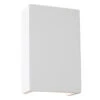 Firstlight Gallery Paintable Style LED 100mm Wall Up/Down Light 6W Square Warm White In White -Home Lighting Store 8324 79297.1578928268 10869.1698831627
