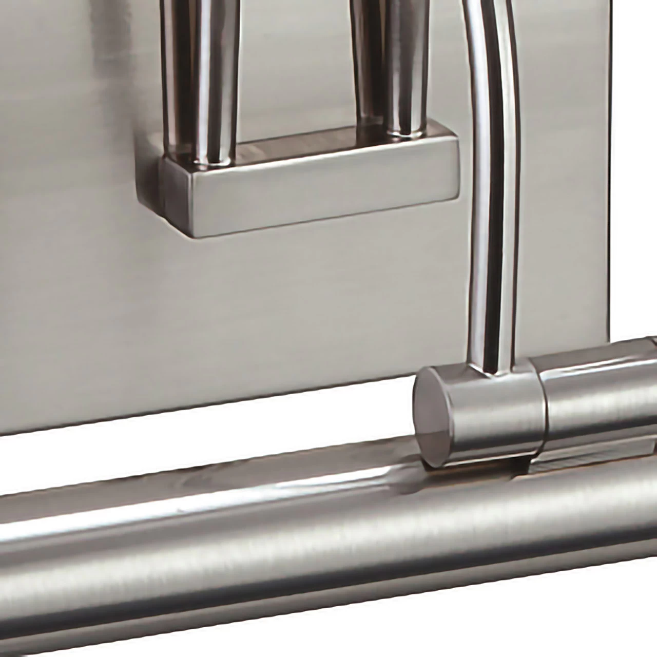 Firstlight Anja Modern Style LED 395mm Picture/Mirror Light 8W Warm White Brushed Steel 4 Firstlight Anja Modern Style LED 395mm Picture/Mirror Light 8W Warm White Brushed Steel - Image 2