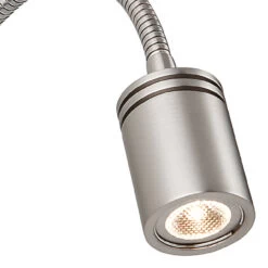 Firstlight Ritz LED Flexible Wall Spotlight 3W With On/Off Switch Warm White Brushed Nickel 7 Firstlight Ritz LED Flexible Wall Spotlight 3W With On/Off Switch Warm White Brushed Nickel -Home Lighting Store 8607BN copy 2 36085.1578928268 93720.1698831612