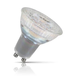 Crompton Lamps LED Dim To Warm GU10 Bulb 5.5W Dimmable Warm White (50W Eqv)