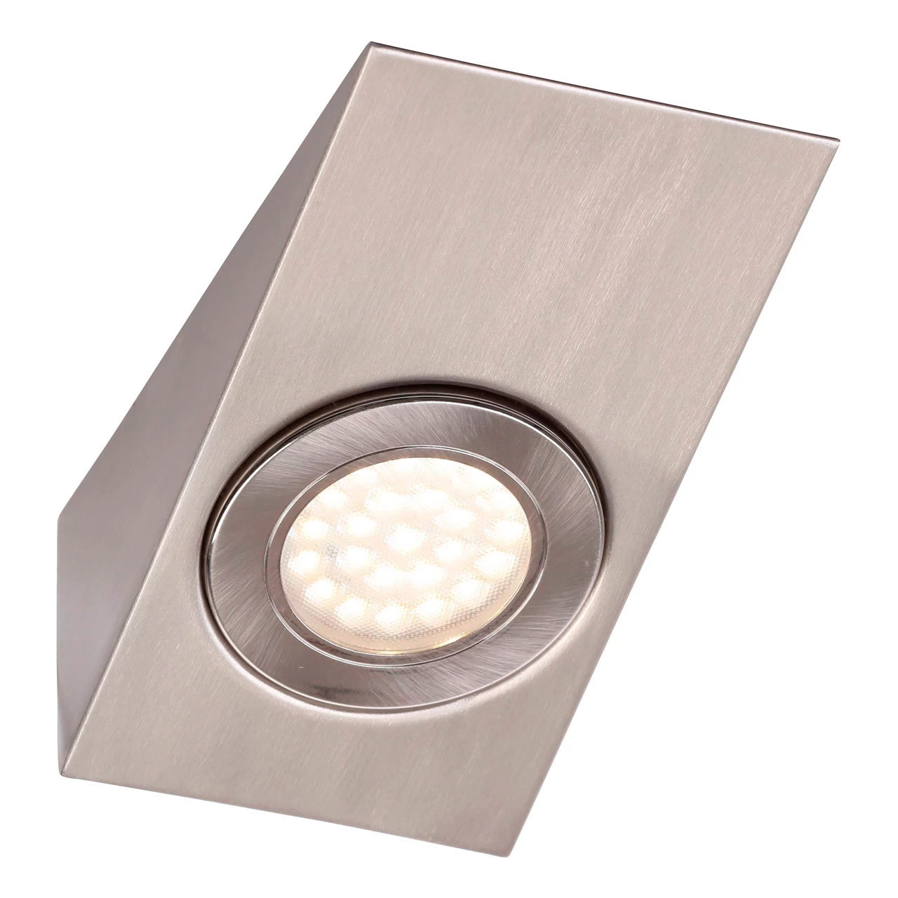 Culina Lago LED Wedge Under Cabinet Light 1.5W Daylight Opal And Satin Nickel 4 Culina Lago LED Wedge Under Cabinet Light 1.5W Daylight Opal And Satin Nickel - Image 2