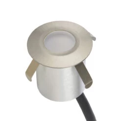 Culina Ohio LED Plinth Light 0.5W Daylight Brushed Steel