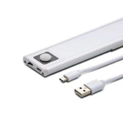 Culina Rechargeable LED 400mm Under Cabinet Light 2W Cool White Opal And Silver -Home Lighting Store CUL 37389 CO detail 2 62152.1657639307