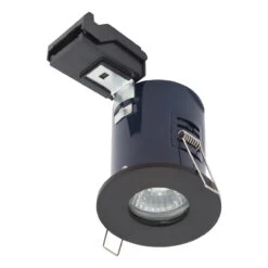 Electralite Yate Fire Rated Downlight IP65 Matt Black