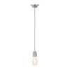 Inlight Dale E27 Pendant Cord Set Polished Nickel & Herringbone -Home Lighting Store INL 23519 HERR 1 75292.1653993216