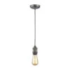 Inlight Dale E27 Pendant Cord Set Pewter & Black -Home Lighting Store INL 27988 PEW 1 61588.1653993145