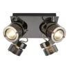 Inlight Pedro 4-Light Ceiling Spotlight Black Chrome -Home Lighting Store INL 28205 44102.1657636476