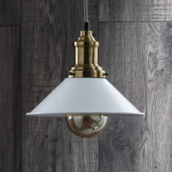 Inlight Rigel 236mm Diner Lamp Shade Matt Grey 14 Inlight Rigel 236mm Diner Lamp Shade Matt Grey -Home Lighting Store INL 33818 MGRY 1 11853.1657634862