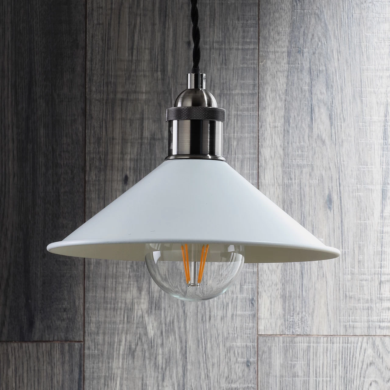 Inlight Rigel 236mm Diner Lamp Shade Matt Grey 9 Inlight Rigel 236mm Diner Lamp Shade Matt Grey - Image 7