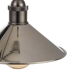 Inlight Rigel 236mm Diner Lamp Shade Polished Nickel -Home Lighting Store INL 33818 POLNIC 3 55525.1657634934