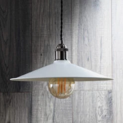 Inlight Rigel 360mm Diner Lamp Shade Matt Grey -Home Lighting Store INL 33819 MGRY 3 94159.1657634639