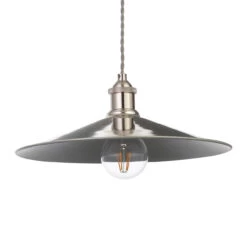 Inlight Rigel 360mm Diner Lamp Shade Polished Nickel -Home Lighting Store INL 33819 POLNIC 1 93770.1657634750