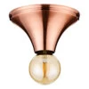 Inlight Ceiling Rose Antique Copper