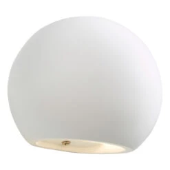 Inlight Martos Paintable Wall Up Or Down Light White -Home Lighting Store INL 37222 WHT ALT1 79665.1657637108