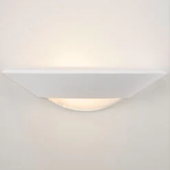 Inlight Teide Paintable Wall Uplighter White