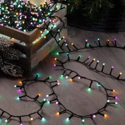 Festive Indoor & Outdoor 4ft Christmas Tree Glow-Worm Lights 360 Aurora LEDs -Home Lighting Store P032635 11 94387.1664272998