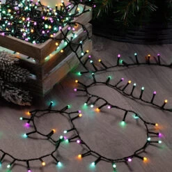 Festive 18.9m Indoor & Outdoor Glow-Worm String Lights 760 Aurora LEDs