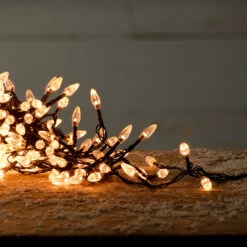 Festive 11.9m Indoor & Outdoor Diamond Christmas Fairy Lights 200 Warm White LEDs -Home Lighting Store P036165 33950.1663920834