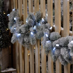 Festive 11.9m Indoor & Outdoor Diamond Christmas Fairy Lights 200 White LEDs -Home Lighting Store P036166 14 00138.1663942138