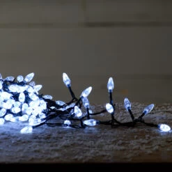 Festive 11.9m Indoor & Outdoor Diamond Christmas Fairy Lights 200 White LEDs -Home Lighting Store P036166 31800.1663942138