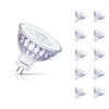 Philips LED MR16 Bulbs 5.8W GU5.3 12V Dimmable (10 Pack) Warm White -Home Lighting Store SL4784 10 76523.1666867775