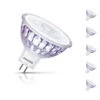Philips LED MR16 Bulbs 5.8W GU5.3 12V Dimmable (5 Pack) Warm White -Home Lighting Store SL4784 5 04935.1666867786