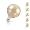 Crompton Globe LED Light Bulb G125 E27 7.5W (60W Eqv) Warm White 5-Pack Vintage -Home Lighting Store SL4922 5 90076.1666872469