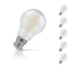 Crompton GLS LED Light Bulb Dimmable B22 5W (40W Eqv) Warm White 5-Pack Pearl