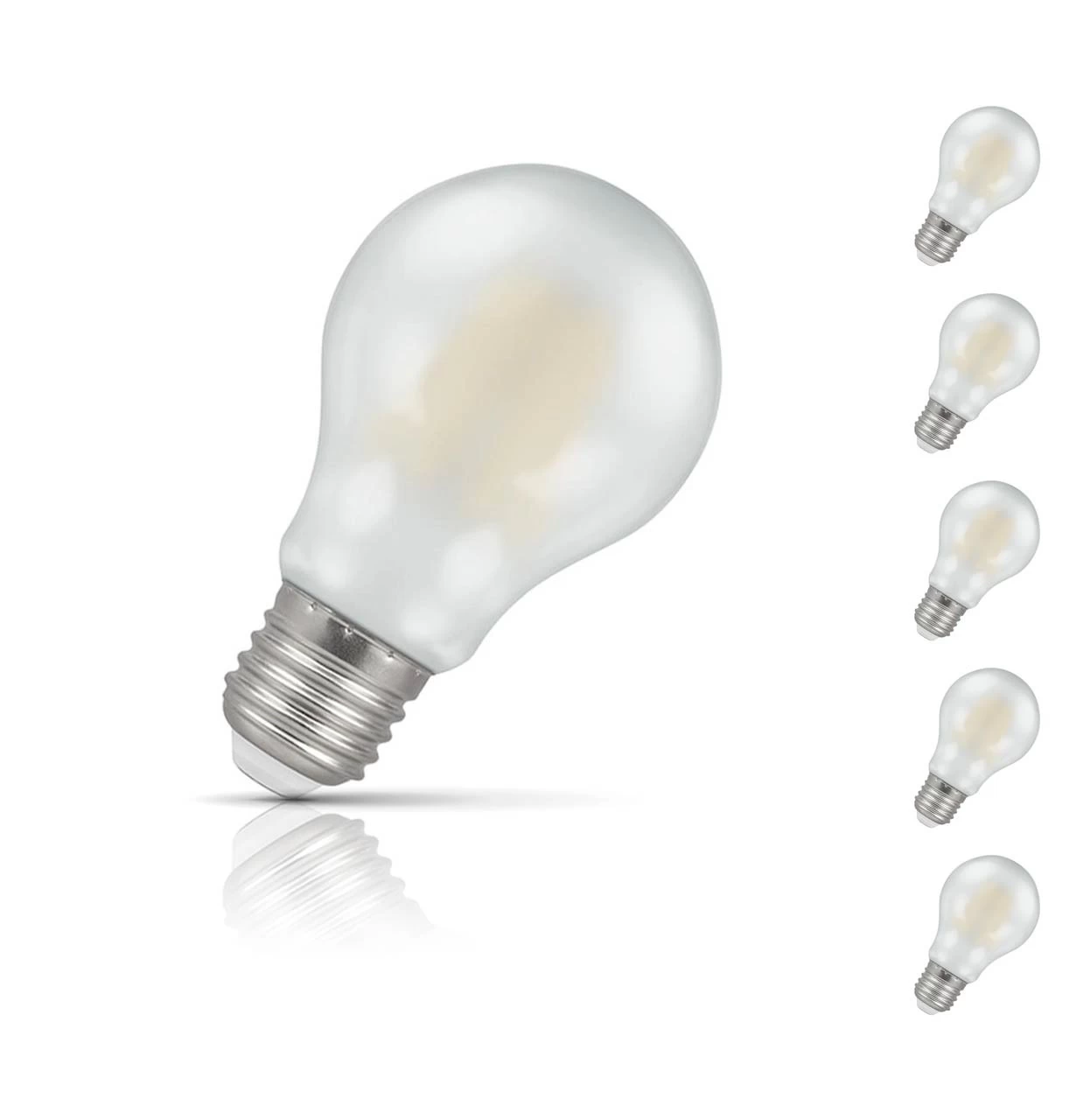 Crompton GLS LED Light Bulb Dimmable E27 5W (40W Eqv) Warm White 5-Pack Pearl 3 Crompton GLS LED Light Bulb Dimmable E27 5W (40W Eqv) Warm White 5-Pack Pearl