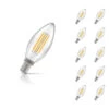 Crompton Candle LED Light Bulb E14 6.5W (60W Eqv) Warm White 10-Pack -Home Lighting Store SL6133 10 80482.1666795000