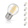 Crompton Golfball LED Light Bulb E27 6.5W (60W Eqv) Warm White 5-Pack -Home Lighting Store SL6135 5 78529.1666795432