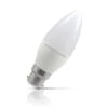 Crompton Candle LED Light Bulb Dimmable B22 5W (40W Eqv) Daylight Opal