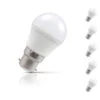 Crompton Golfball LED Light Bulb B22 5W (40W Eqv) Cool White 5-Pack -Home Lighting Store SL6461 5 75570.1666865723