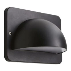 Zink RENNES 10W LED Outdoor Guide Wall Light Black