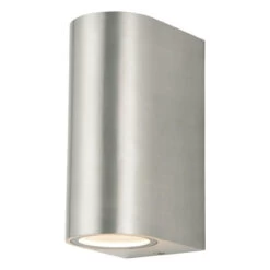 Zink ANTAR Outdoor Up And Down Wall Light Stainless Steel