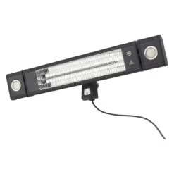 Zink Radiant Blaze 1800W Wall Mounted Patio Heater With LED Lights
