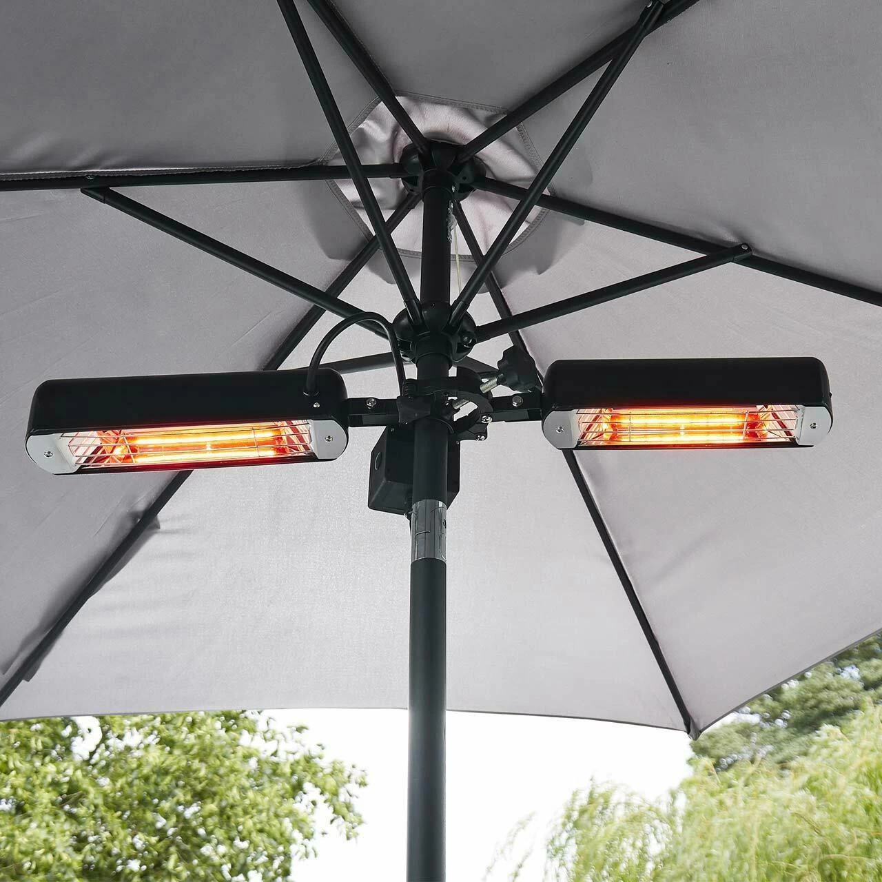Zink Radiant Topaz 2 X 800W Parasol Heater 5 Zink Radiant Topaz 2 X 800W Parasol Heater - Image 3