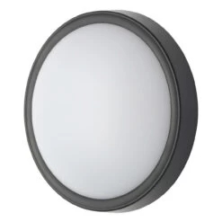 Coast Oxford 8W LED Round Bulkhead Black