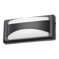 Coast Poole 12.5W LED Up And Down Wall Light Black