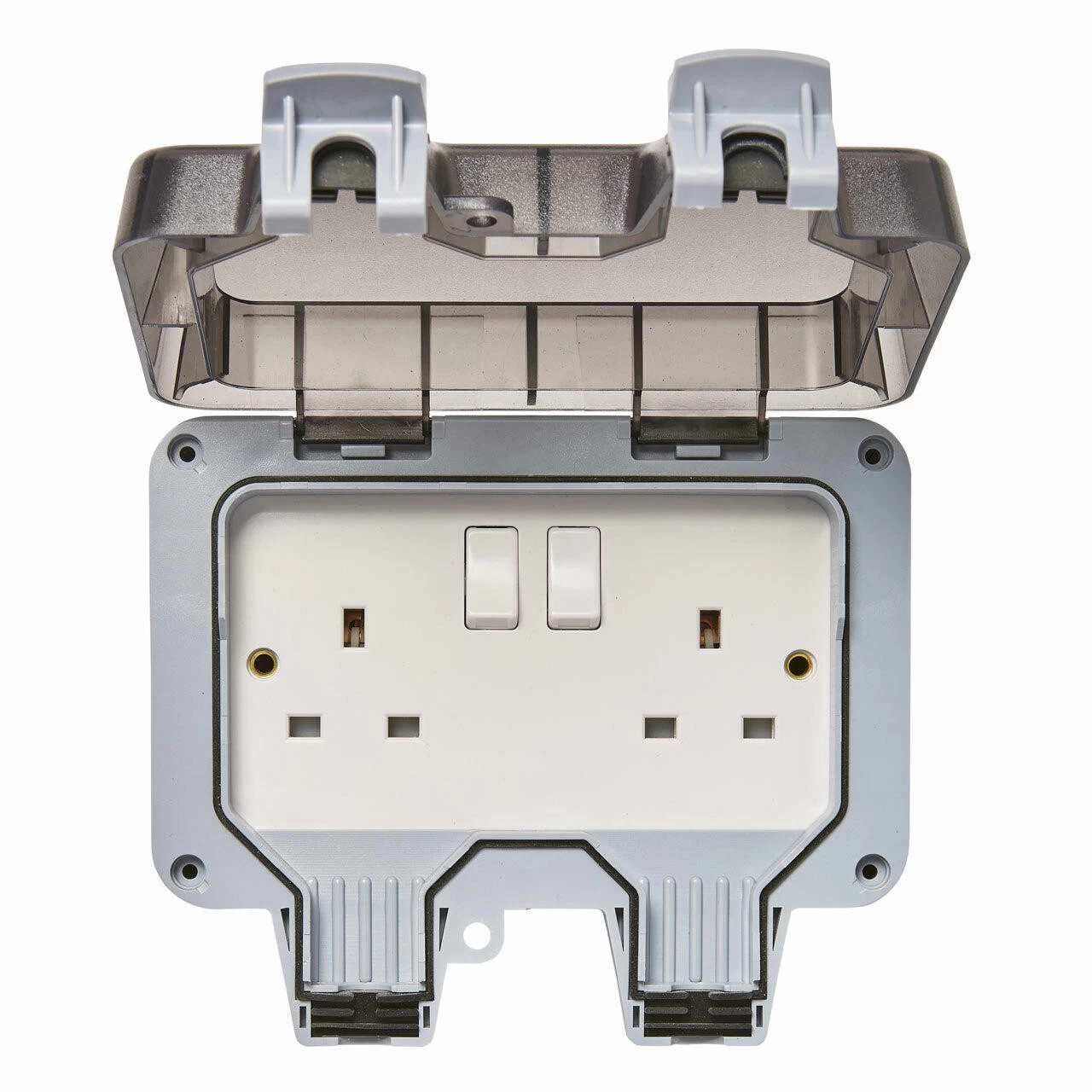 Zink 2 Gang IP66 13A Socket 3 Zink 2 Gang IP66 13A Socket