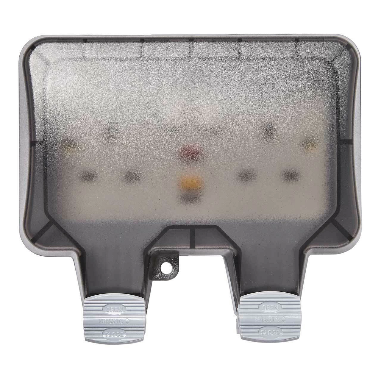 Zink 2 Gang IP66 RCD 13A Socket 4 Zink 2 Gang IP66 RCD 13A Socket - Image 2