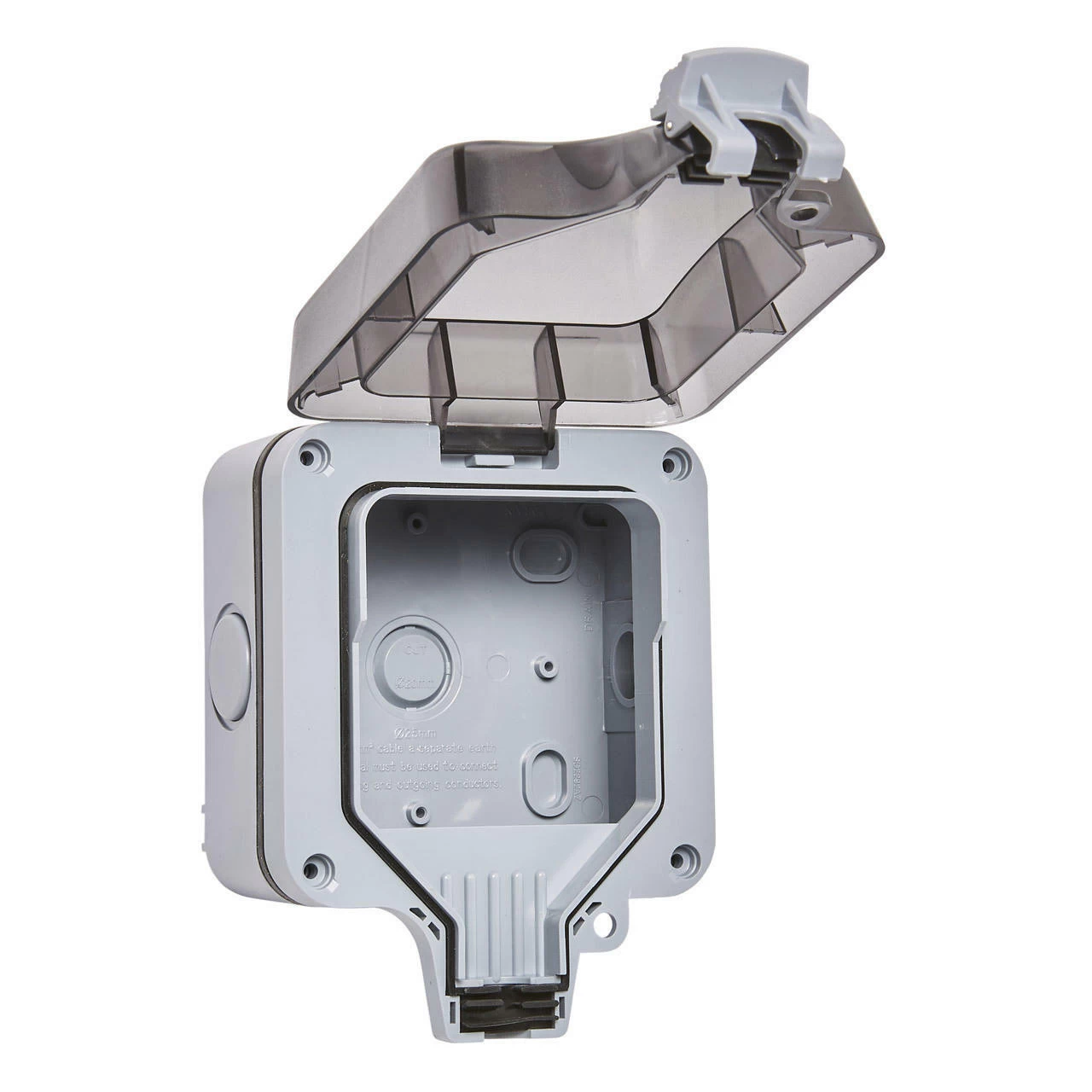 Zink 1 Gang IP66 Empty Enclosure 5 Zink 1 Gang IP66 Empty Enclosure - Image 3